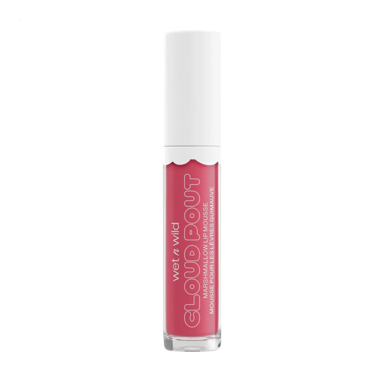 Рідка помада для губ Wet n Wild Cloud Pout Marshmallow Lip Mousse, Marsh To My Mallow, 3 мл